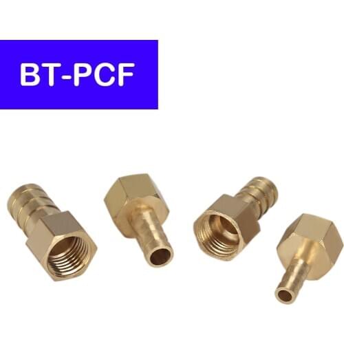 High Quality 10PCS BT-PCF Pagoda Head Full Copper Thickened Gas Gas Hose 4 Points Internal Thread Adapter Green Head 10
