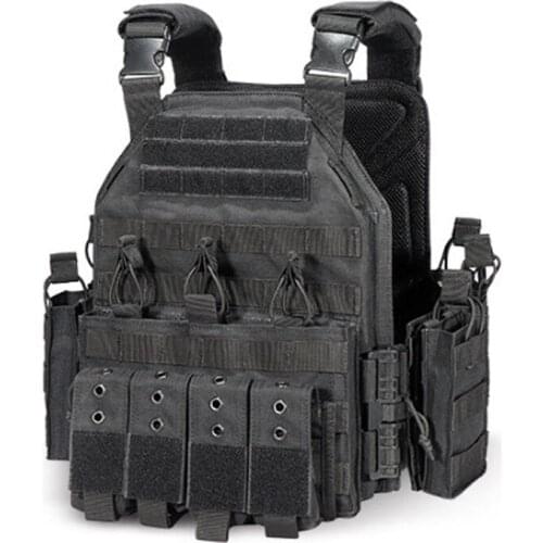 Plate Carrier Tactical Black Army Green Vest Outdoor Hunting Protective Adjustable MODULAR Vest for Airsoft Combat Accessories