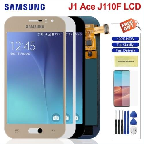 J110 Lcd Scree For Samsung Galaxy J1 Ace J110 LCD Display Touch Screen Digitizer For Samsung J110 Adjustable Brightness Lcd