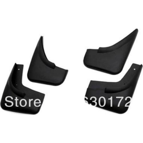 4pcs Front & Rear Mudguard Mud Flaps Splash Guard Kit For Volkswagen VW Jetta MK6 Sedan Facelifted Model 2015 2016