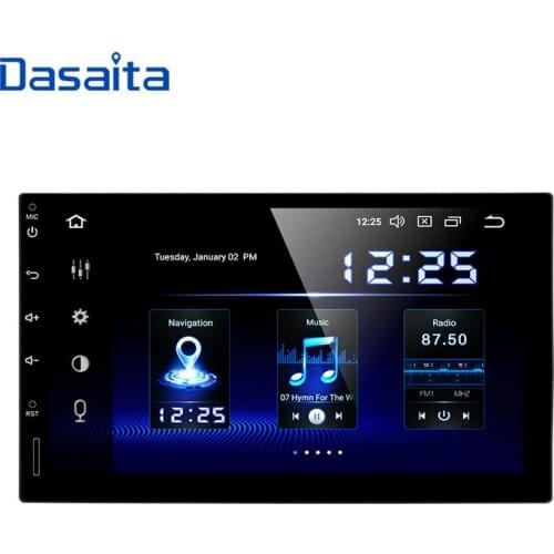 Dasaita 7" for Toyota VW Honda 2din Universal Nissan Android Car GPS DSP Radio Stereo Octa Core 4GB GPS 32GB IPS 1024*600