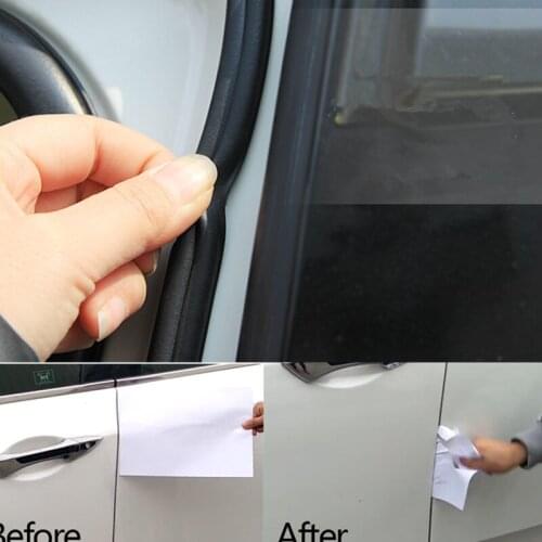 Car Door Rubber Seal Strips Auto Trunk Sealing Stickers For nissan juke ford focus 2 honda civic audi a6 c5 qashqai j10 tiguan