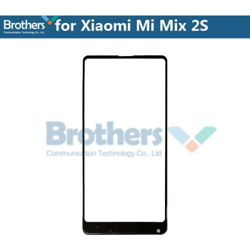 Front Outer Glass Lens For Xiaomi Mi Mix 2S Touch Screen Glass Front LCD Glass Lens For Xiaomi Mi Mix 2S Phone Replacement Test