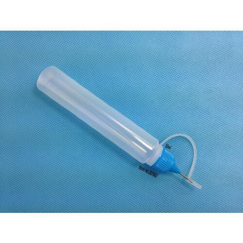 Henna Applicator Bottle Empty Plastic 30ML Steel Needle Embeded Dripper Bottles Free Shipping