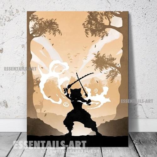 Inosuke Kny art design Canvas Wall Art Painting Decor Pictures Bedroom Study studio print Living kid Room Home Decoration Prints
