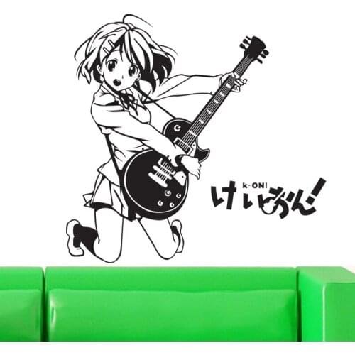 K-ON！wallpaper sticker Anime K-ON！ wall sticker wall decor Conan Edogawa room decorations wall decor