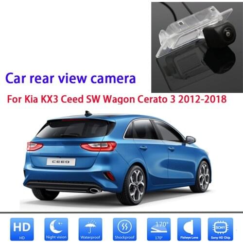 For Kia KX3 Ceed SW Wagon Cerato 3 2012-2018 Car Reversing Parking Camera For Full HD Night Vision Backup Camera