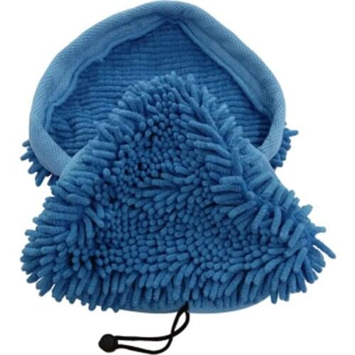 2PCS Blue Triangular Coral Cloth Cleaning Floor for X5 H20 Mop Head Replaceable Household Cleaning Tools Retail