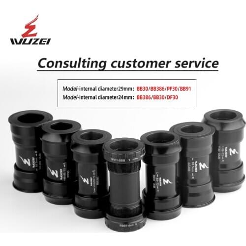 BB30 BB386 BB91 PF30 DUB 24/29mm Mountain Bicycle Press-in /Threaded Bottom Bracket BB 68/73mm for SRAM MTB Road bike