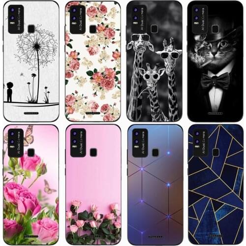 Fashion Soft silicone TPU Back Cover For BQ 6630L MAGIC L Phone Funda Case For bq 6630l magic l Cute Cartoon Case