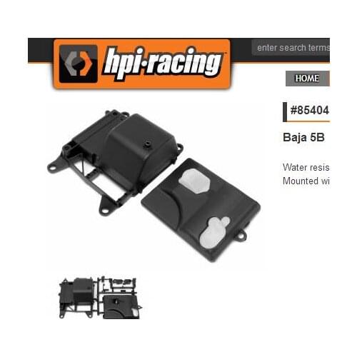 HPI 85404 RADIO BOX SET 5T/5B/5SC/FLUX