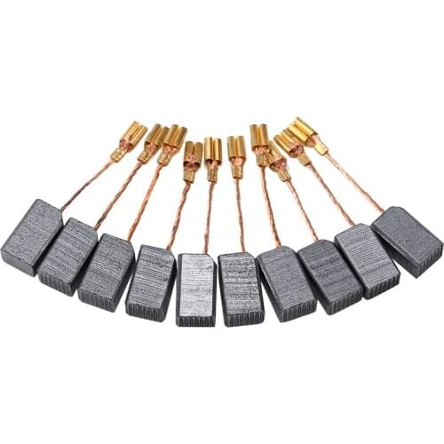 20pcs Conductive Motor Carbon Brushes Set For Angle Grinder Electric Drill Mayitr Tight Copper Wire Carbon Brush 6mm*8mm*14mm