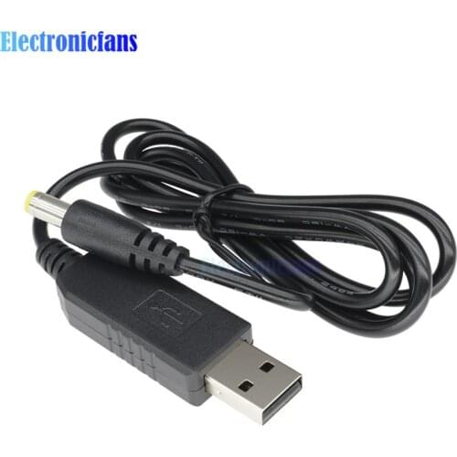 USB DC 5V to DC 12V Step up Cable Module Converter 2.1x5.5mm Male Connector