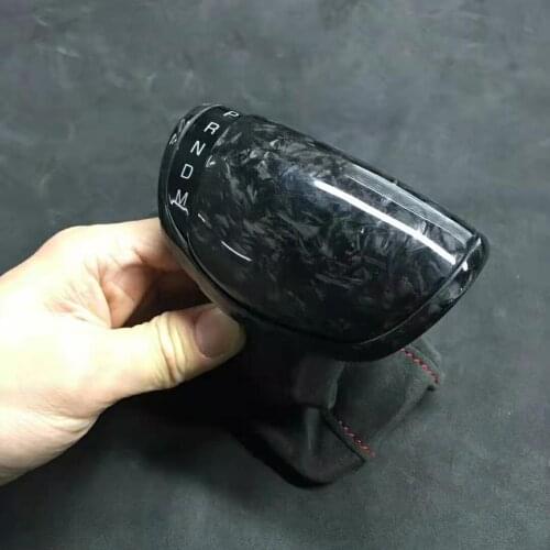 Carbon Fiber Gear Shift Knob Handball Gear Stick for Cadillac CT5 CT6 CTS ATS 2010-2021