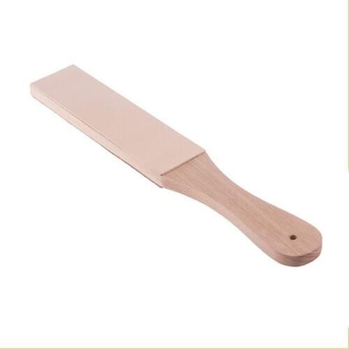 Hand Leather Razor Strop Premium Sharpening Board Double Sided Knife Kit Dagger