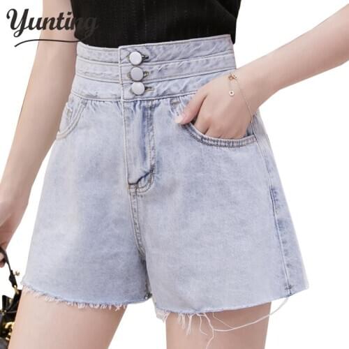 Streetwear High Waist Denim Shorts For Women 2020 New Jean Shorts Women Summer Korean Style Women Short Shorts
