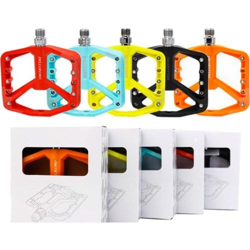Bicycle Nylon Pedal 302g Non-slip Wear-resistant Nylon Fiber Pedal Bearing Riding Accessories Mountain Bike Pedal