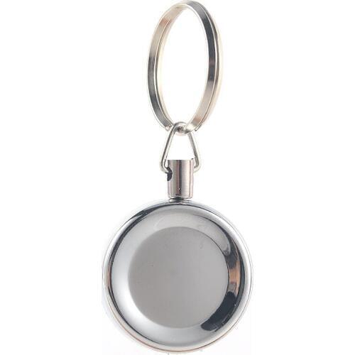 High Resilience Steel Wire Rope Key Ring Metal Retractable key Chain Alarm Key Ring Anti Lost Key chain Outdoor Tool