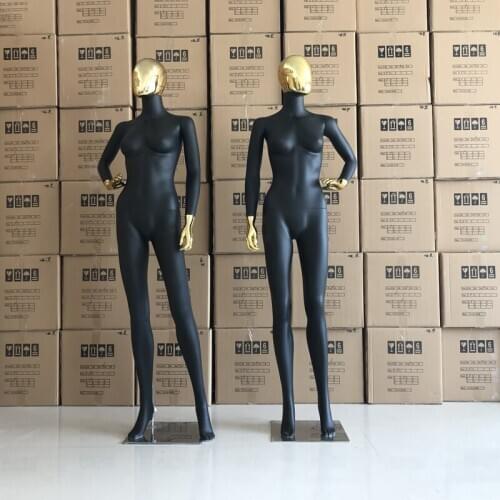 Female Full Body Mannequin Gilded Model Best Quality Customized Hot Sale