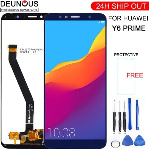 New For Huawei Y6 2018 LCD Display Touch Screen Digitizer For Huawei Y6 Prime 2018 LCD ATU L11 L21 L22 LX1 LX3 L31 L42 Screen