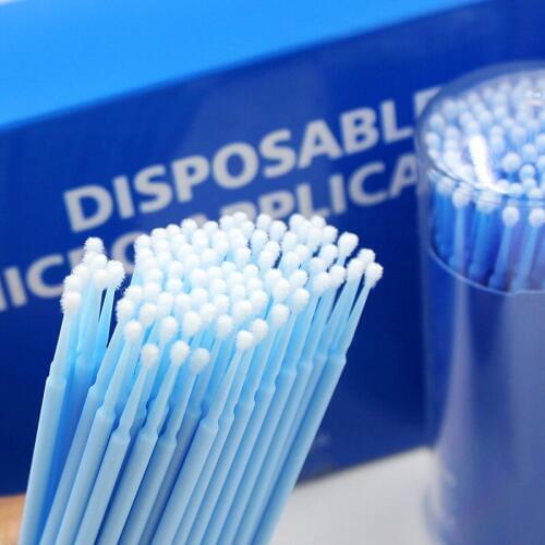 100Pcs/Box Dental Micro Brush Disposable Materials Tooth Applicators Sticks Oral Hygiene Teeth Care WH998