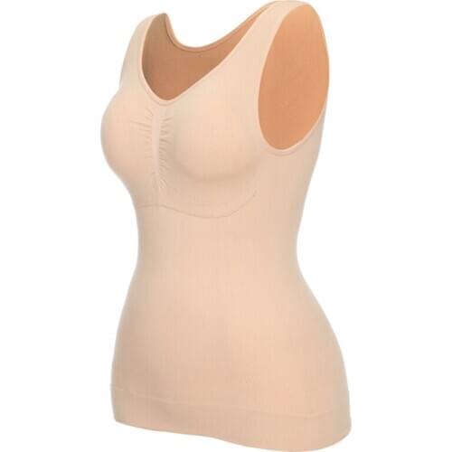 3 in 1 Sculpting Body Shaping Vest Shaper Shapewear Breathable Slimming for Women can CSV