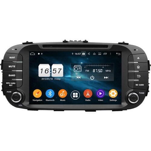 8" 2 Din 8 Core Android 10.0 Car Radio For KIA SOUL 2014 Car Multimedia Player 4+64GB DVD Player Car Stereo 1024*600 Audio DSP