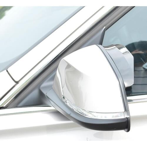 Car Styling Rearview mirror rain eyebrow for Ford Focus Fusion Escort Kuga Ecosport Fiesta Falcon Mondeo EDGE/Explorer/EXPEDITI