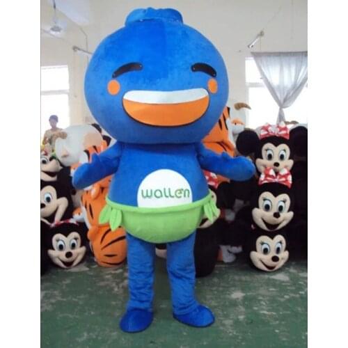 Blueberry Fruit Cartoon mascot Custom Doll Event Promotional Props Mascot Halloween Christmas Party Masquerade Anime Shows