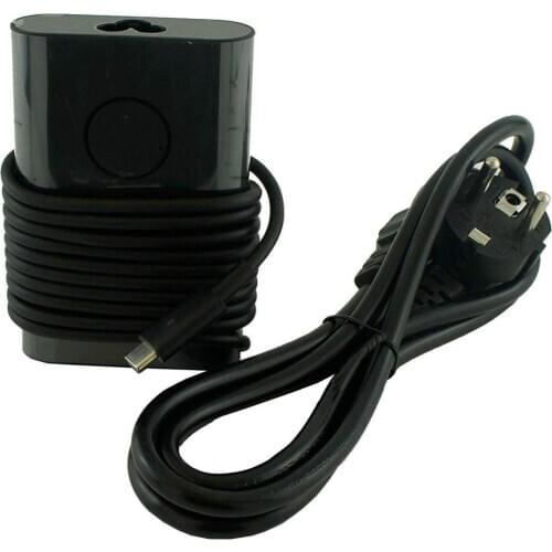 Huiyuan Fit for Dell 65W 20V 3.25A USB C for Dell LA65NM170 2YKOF 02YKOF XPS 12 9250 Latitude 12 7275 13 7370