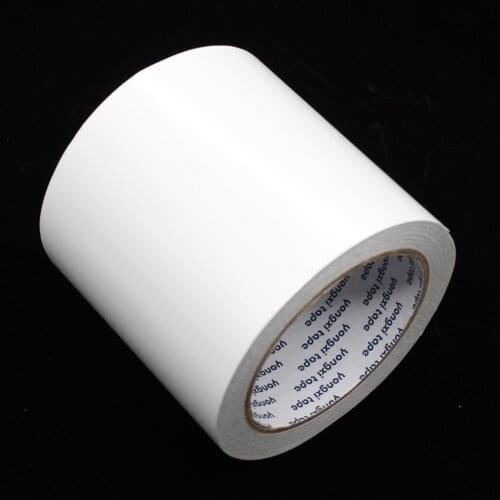 KSCRAFT 4 Inch by 66 Feet Clear Double Sided Adhesive Roll for DIY Scrapbooking Card Making Papercrafting