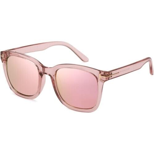 Fashion Square Sunglasses Polarized Sun Glasses Black Pink shades Glasses Driving Beach Travel Goggles gafas de sol