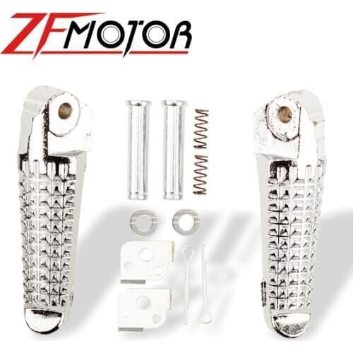 Motorcycle Rear Foot Rests Pedal Footrests Peg For SUZUKI GSX400 INAZUMA400/750/1200 GK7BA