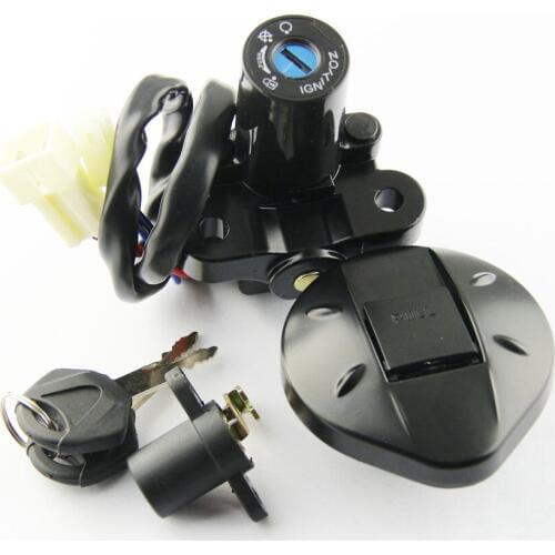 Motorcycle Ignition Key Switch Fuel Gas Cap Seat Lock Kit For Yamaha XT660 XT660R XT660X 2004-2011/2014