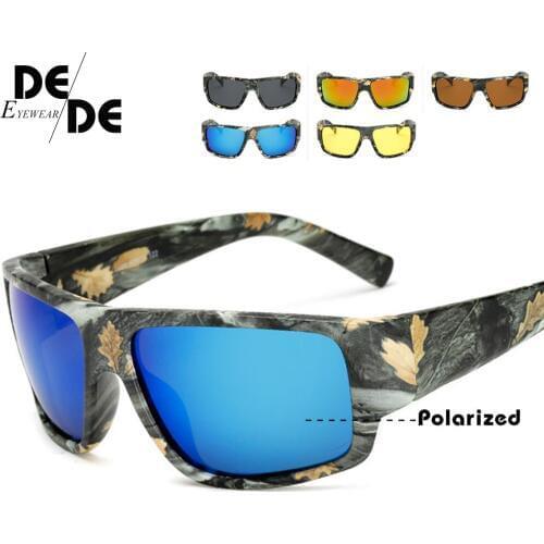 Polarized Sunglasses Men Women Sport Driving Sun glasses Brand Designer Camouflage Frame Goggle Eyewears