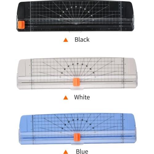 Aibecy Portable Paper Trimmer A4 Size Paper Cutter Cutting Machine 12 Inch Cutting Width for Craft Paper Photo Laminated Paper