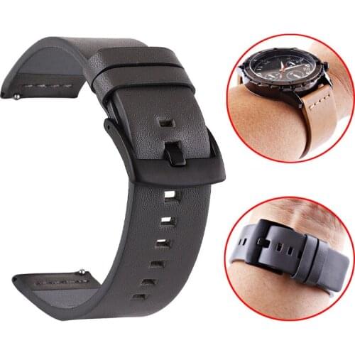 For Suunto 7 24mm Genuine Leather Waterproof Band smart watch Wrist Strap Watchband Replaceable Accessories
