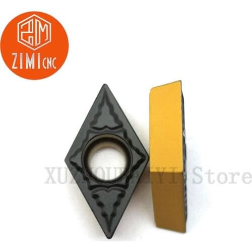 10pcs DCMT070204/08-PM 4225 DCMT11T304/08-PM 4225 Turning tools Indexable carbide cutting blades boring bar blades for lathe