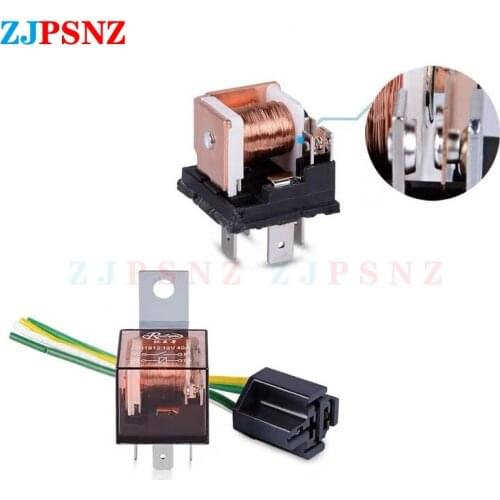 Universal 12/24V Electric Horn Relay 4/5 Pin 80A Waterproof High Quality For Grille Mount Blast Tone Horns motorcycle horn wire