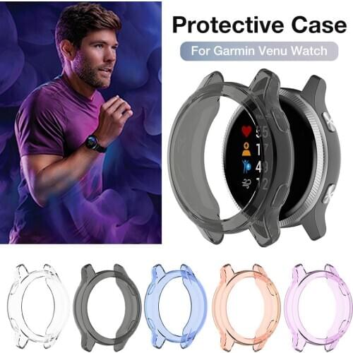 High Quality Screen Protector Slim Colorful Frame Protective Case Cover Protection Shell For Garmin Venu Watch