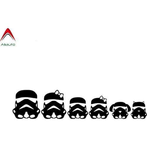 Aliauto Funny Car Sticker Trooper Family Automobiles Motorcycles Accessories JDM Vinyl Decal for Chevrolet Honda Opel,20cm*4.3cm