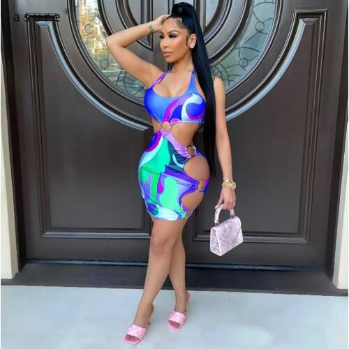 Women Sheath Bandage Dress Sexy Outfit Ladies Vintage Clothing Female Bodycon Party Night Cocktail Gothic Accessories AC8263