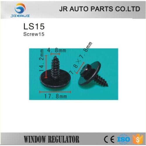 10x General screws, metal clips, water pipes