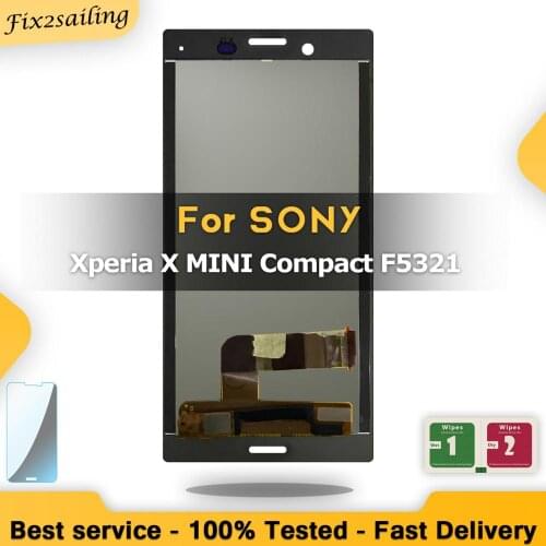 4.6 inch 100% Tested LCD Display For Sony Xperia X Compact F5321 touch screen Digitizer Sensor Panel Assembly for SONY X MINI LC