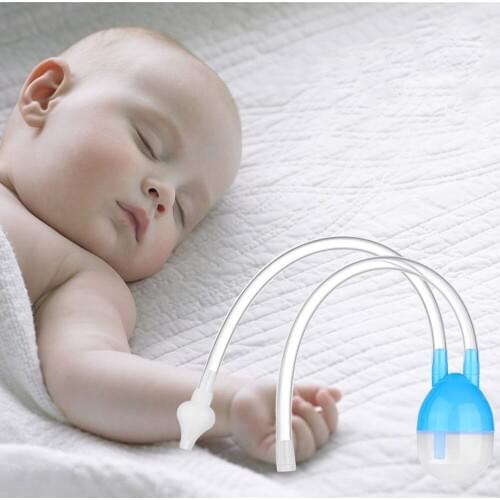Baby Nose Clean Silicone Infant Nasal Aspirator Wash Your Nose Care Baby Nose Nasal Inhaler Infant Preventing Backflow Aspirator