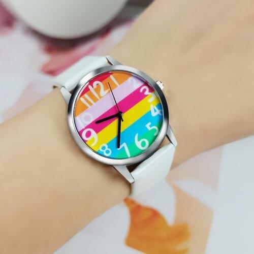 Quartz watch Clock For Children kids Watches Boys Girls Unisex Colorful Quartz Sports Watch For часы
