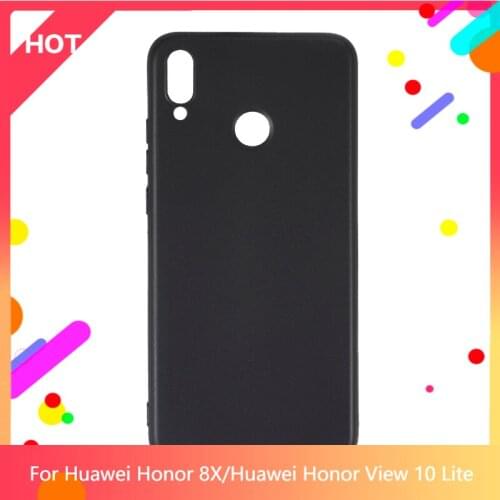 Honor 8X Case Matte Soft Silicone TPU Back Cover For Huawei Honor View 10 Lite Phone Case Slim shockproof