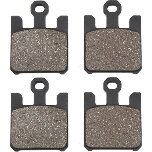 Cyleto Motorcycle Front Brake Pads for KAWASAKI ZX12R ZX 12R ZX 12 R 2004-2006 VN1600 VN 1600 Mean Streak 2005-2008