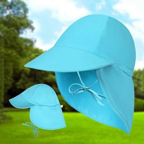 Baby Sun Hat Adjustable Summer Baby Cap for Boys Girls Travel Beach Baby Hat Kids Infant Accessories Children Hats Hot Sale