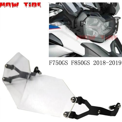 F750GS F850GS Grille Headlight Protector Guard Lense Cover Fit for BMW F750GS F850GS 2018-2019 Acrylic Motorcycle Accessories